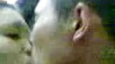 បុរសម្នាក់ដើរចៃដន្យ fucked chick នៅក្នុងឧទ្យាននេះ